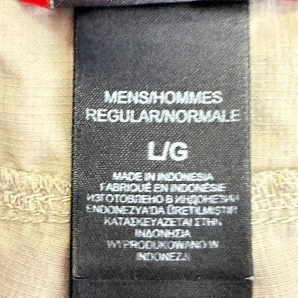 North Face Cargo Hiking Shorts Men's L Khaki‎ Outdoors